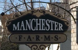 Manchester Farms sign