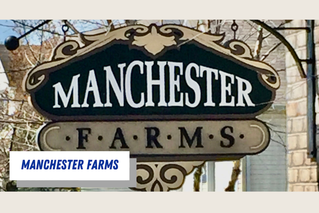 sign of Manchester Farms neighborhood