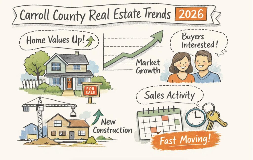 Picture of real estate trends in Carroll County MD